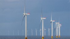 Of the EU's €750bn package, €100bn should be spent on renewable energy, the letter states. Pictured: Denmark's Kattegat offshore wind farm.
